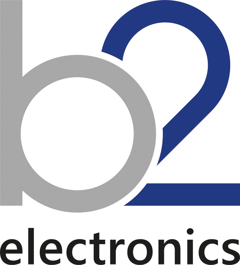 b2 electronic logo