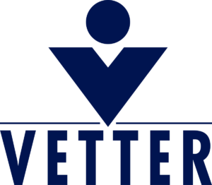 Logo des Unternehmens Vetter Pharma